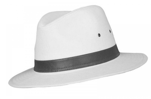 Classic 100 cotton fedora - cotton,