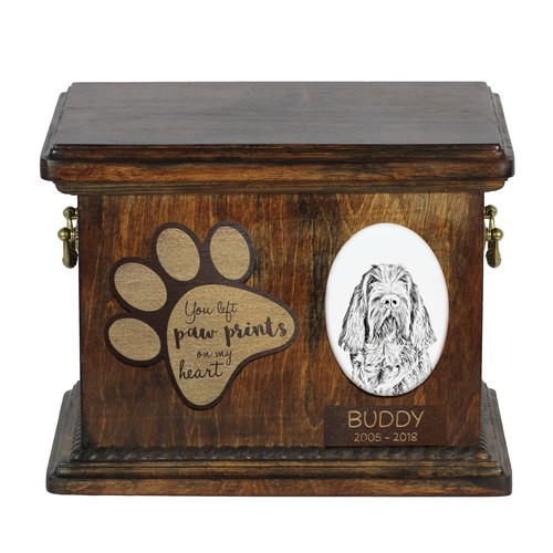 Italian spinone urn - spinone, with