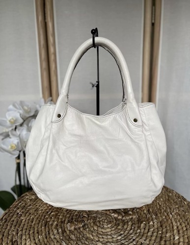 Boden cream leather
