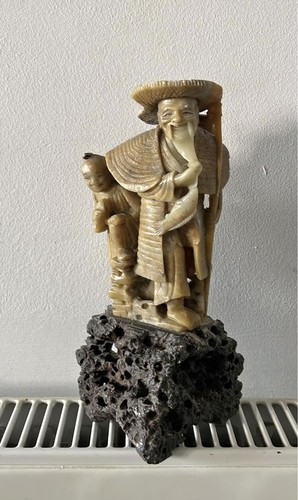 Chinese hand carved - hand, soapstone