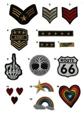 Embroidered Iron On / Sew On