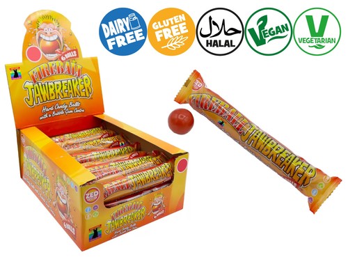 Zed candy fireball jawbreakers - fireball,