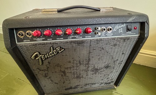 Fender champ red - champ,