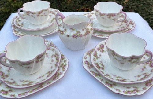 Shelley bone china pink - shelley,