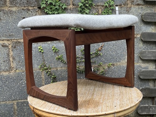 Vintage plan quadrille - g, teak