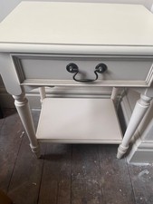 Laura Ashley Clifton Bedside Table in cream