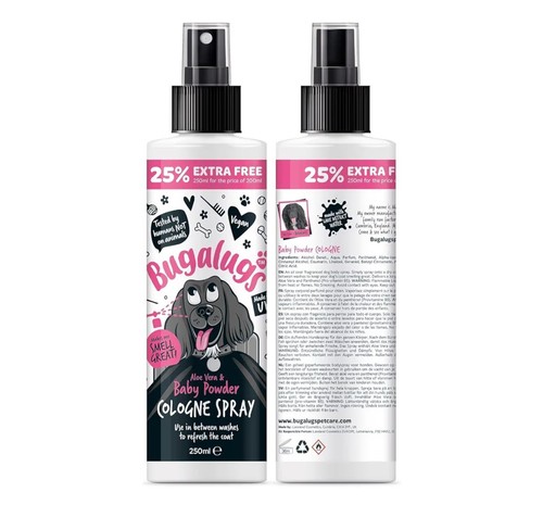 Bugalugs dog cologne - 3x,