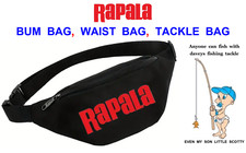 RAPALA BUM BAG WAIST BAG TACKLE BAG LURE BAG FOR PREDATOR PERCH BASS PIKE PLUGS