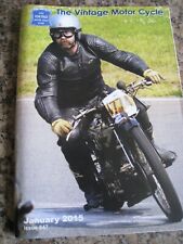 THE VINTAGE MOTOR CYCLE CLUB MAGAZINE JAN 2015 647 DOUGLAS TIGER TRIUMPH H SCOTT