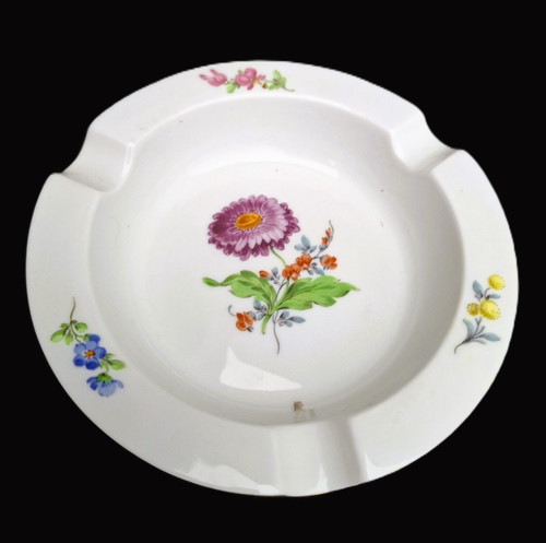 Porcelain ashtray meissen - porcelain,