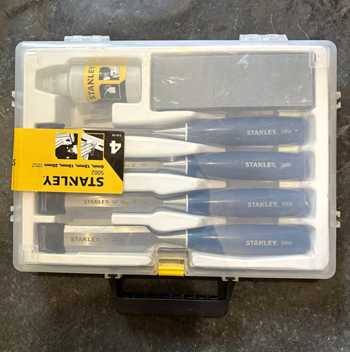 Stanley 5002 wood chisel - stanley, set