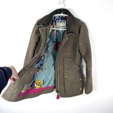Joules Womens UK8 Wool Tweed