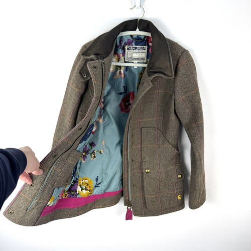 Joules womens uk8 wool tweed - womens,