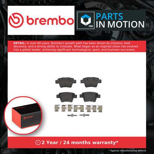 Brake pads set - brake, fits