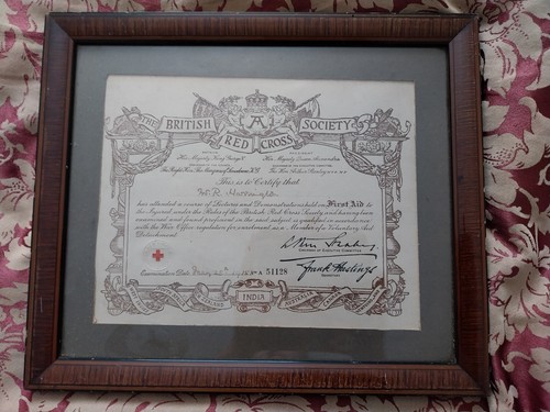 Ww1 british red - red, cross