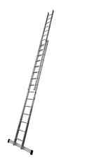 4.4 - 7.8M Two Section Double EN131 DIY / General Trade   Aluminium Ladder