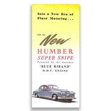 Humber Super Snipe Foldout Car