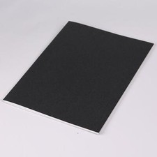 A5 Sketch Book Black Art  Plain Drawing Paper Sketching Pad Card Cover 20 Sheets