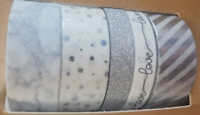 5 pack - 5 Metre Washi Tape Decorative Scrapbooking Paper Adhesive DIY Sticker