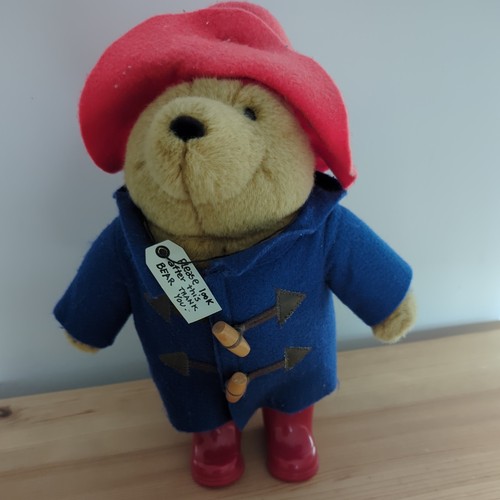 Paddington bear plush soft toy - paddington,