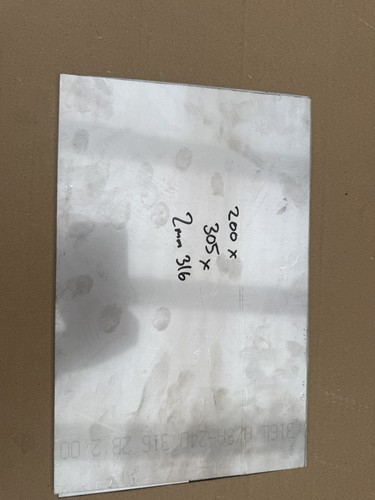 2mm 200 305mm stainless - 2mm,