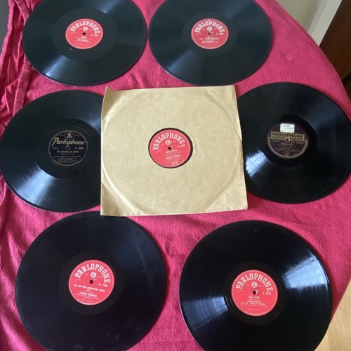 Job lot parlophone 78rpm - of,