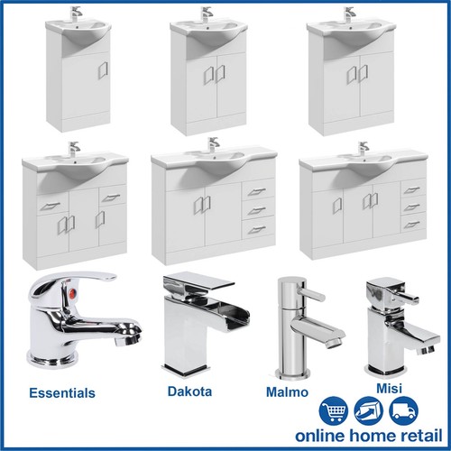 Freestanding vanity unit basin - vanity,