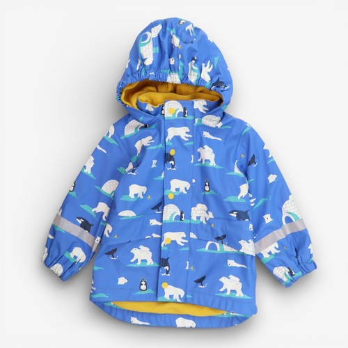 Frugi coat puddlebuster blue - coat,