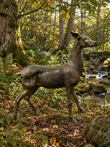 Lifesize cast iron standing - lifesize,