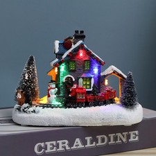 Christmas Village House With