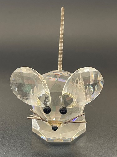 Swarovski crystal mouse - crystal,