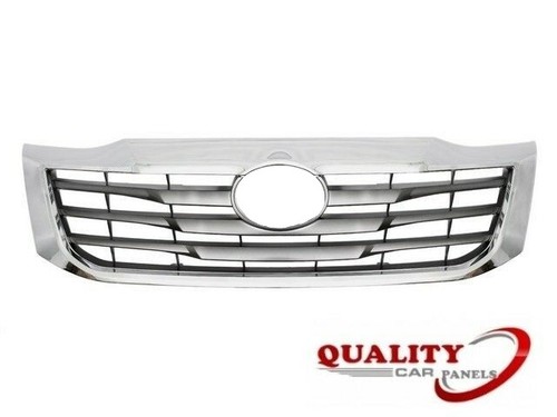 Front main grille chrome - main,