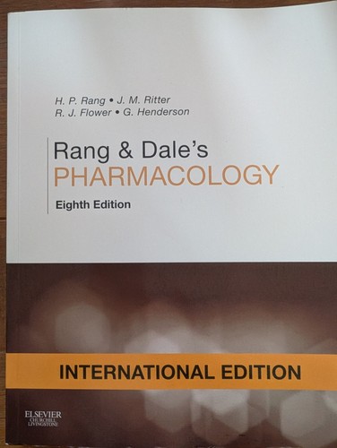 Rang dale pharmacology 8th - &,