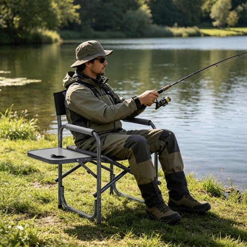 Folding camping chair - folding,