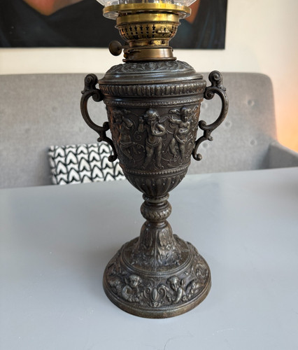 Antique spelter cast - antique, iron