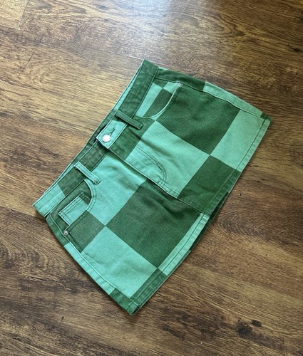 Prettylittlething green check - prettylittlething,