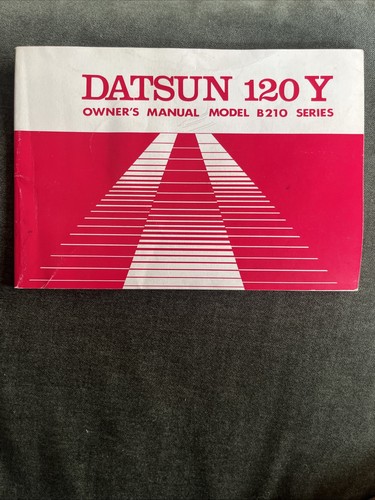 Vintage datsun 120y owner - vintage,