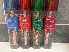 Bath & Body Works Milk  Christmas collection fine fragrance mist