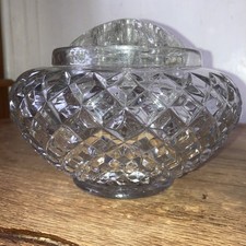 Vintage Diamond Cut Crystal