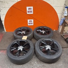 Vauxhall Astra GTC Alloy Wheels & Tyres Black 19" 19 Inch 5 Spoke Black 23545R19