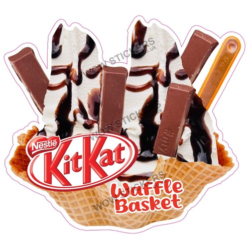 Ice cream van sticker kit - ice,