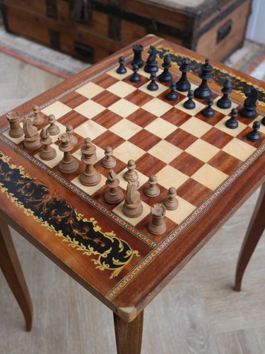 Vintage musical chess - vintage,