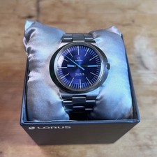 Omega Genève Dynamic Manual Wind Cal.601 Blue Dial Vintage Watch
