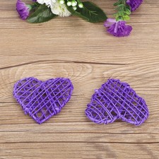 ↑DIY Heart Shaped Rattan