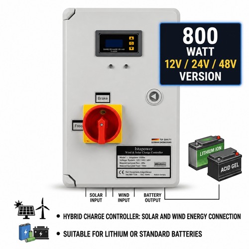 Istabreeze 800w 12v 24v - 800w, 12v/24v/48v