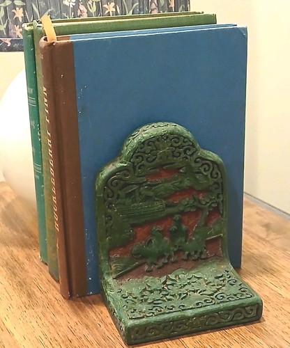 Vintage bookend chinese style - vintage,
