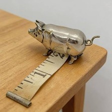 Vintage Pig Mini Tape Measure