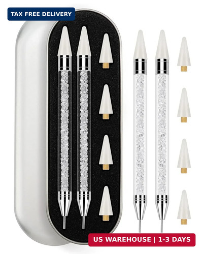 Rhinestone picker tool 2pcs - rhinestone,