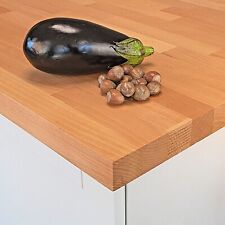 BIG SALE Beech Kitchen Worktop Solid Wood  Real Timber Countertop Bar Top Table