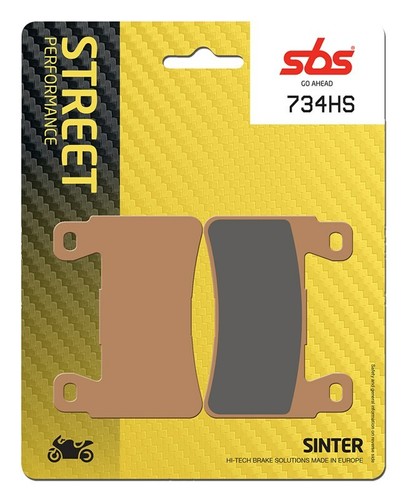 Sbs 734hs brake pads anterior - 734hs,
